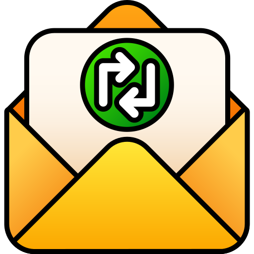 Exchange mails Generic gradient lineal-color icon