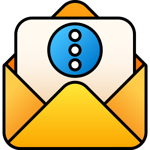 Email Generic gradient lineal-color icon