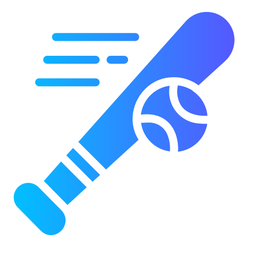 béisbol Generic gradient fill icono