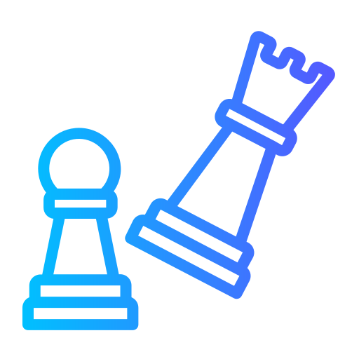 xadrez Generic gradient outline Ícone