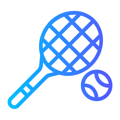 tenis Generic gradient outline icono