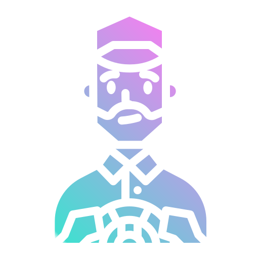 Taxi driver Generic gradient outline icon