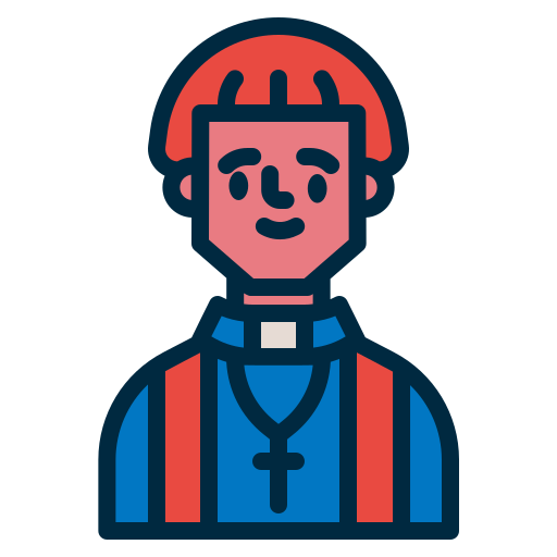 Священник Generic color outline иконка