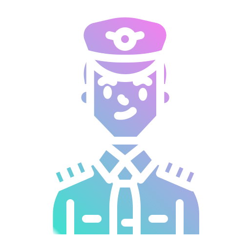 Pilot Generic gradient outline icon