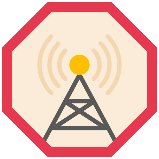 Cell tower Good Ware Flat icon