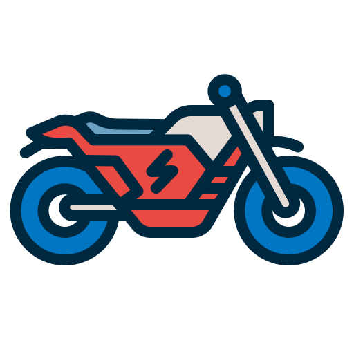 Электровелосипед Generic color outline иконка