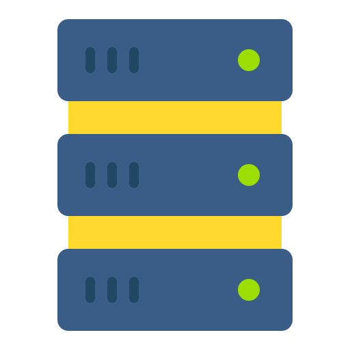 Database Good Ware Flat icon