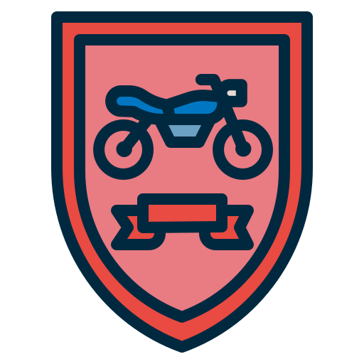 バイク Generic color outline icon