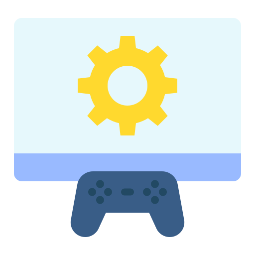 desarrollo de juegos Good Ware Flat icono