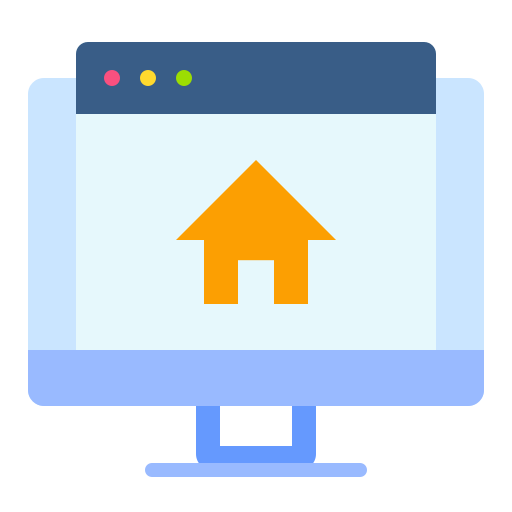 Homepage Good Ware Flat icon