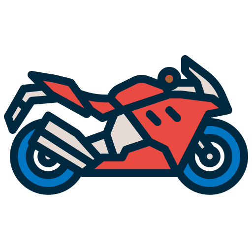 sporty motorowe Generic color outline ikona