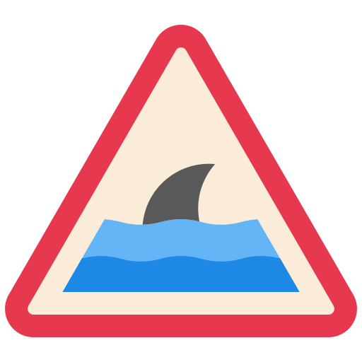 Shark Good Ware Flat icon