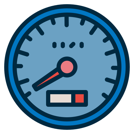 tachometer Generic color outline icon