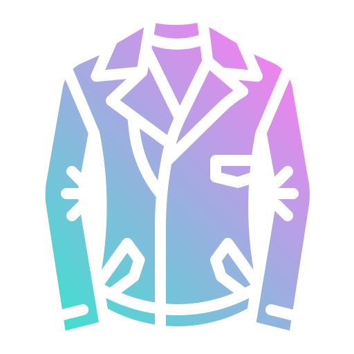 chaqueta de moto Generic gradient outline icono