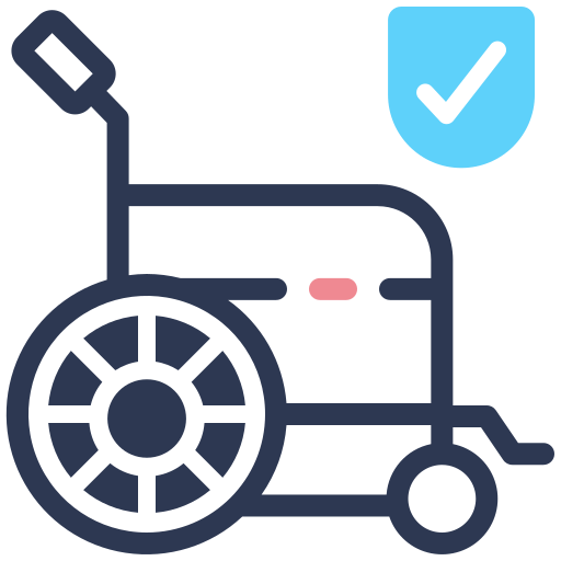fauteuil roulant Generic color lineal-color Icône