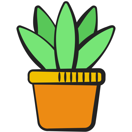 planta Generic color hand-drawn icono