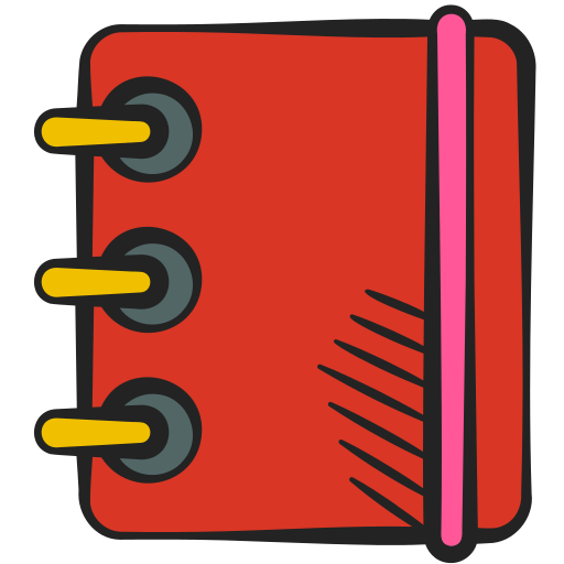 computadora portátil Generic color hand-drawn icono