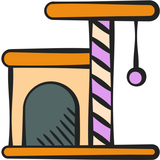 katzenspielzeug Generic color hand-drawn icon