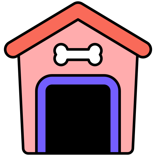 Dog house Generic Alternative Color icon