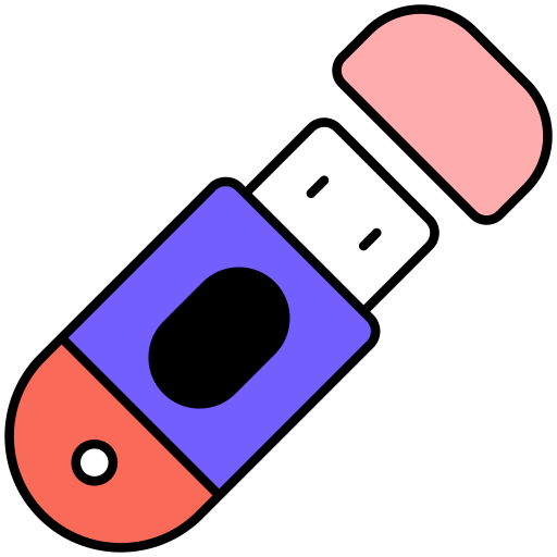 usb stick Generic Alternative Color icon