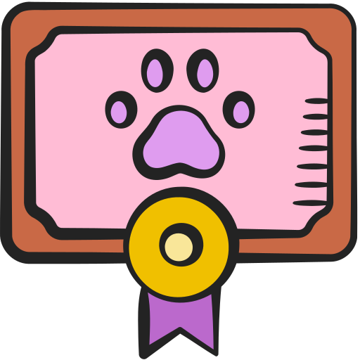 Certificate Generic color hand-drawn icon