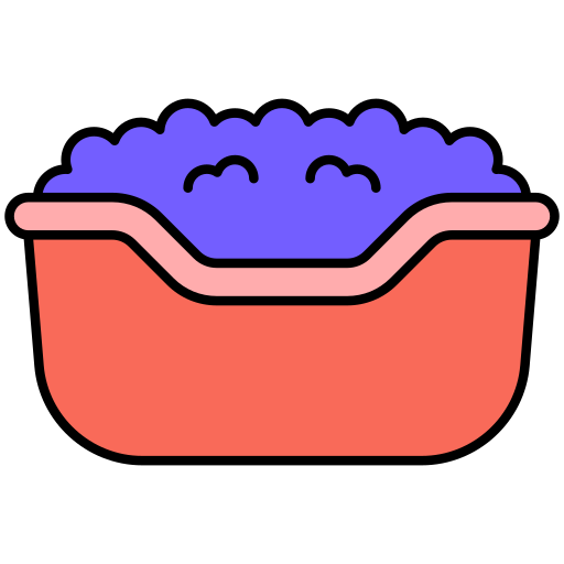 Litter box Generic Alternative Color icon