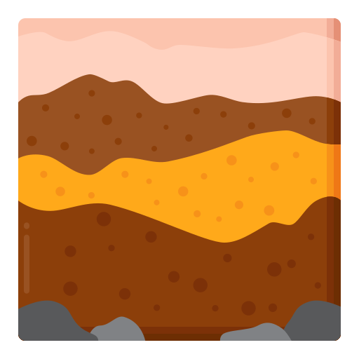 geologia Flaticons Flat ikona