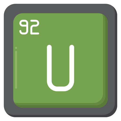 uranium Flaticons Flat Icône