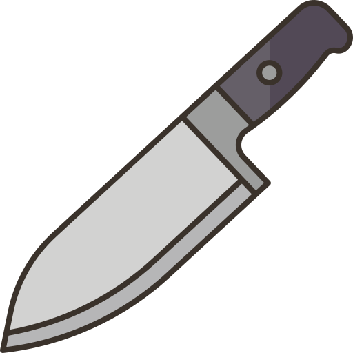 cuchillo Amethys Design Lineal Color icono