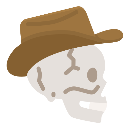 Skull dDara Flat icon