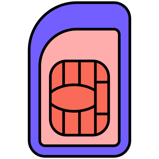 simカード Generic Alternative Color icon