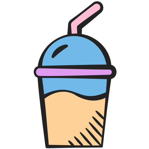 Drink Generic color hand-drawn icon