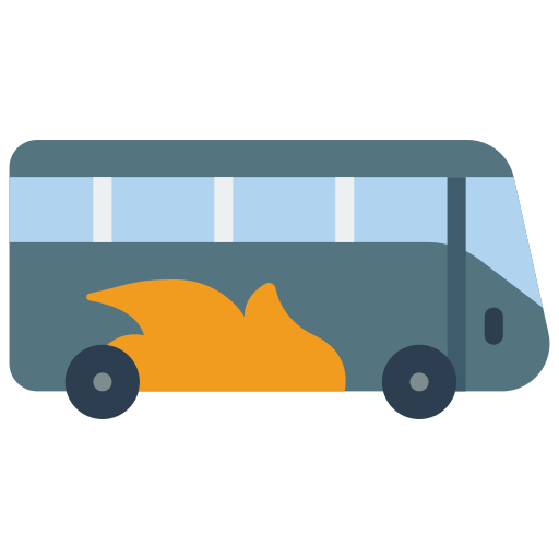 bus Basic Miscellany Flat Icône
