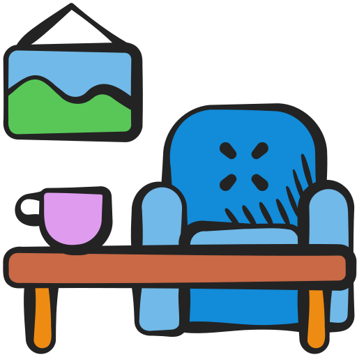sitzplätze Generic color hand-drawn icon