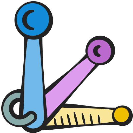 Spoons Generic color hand-drawn icon