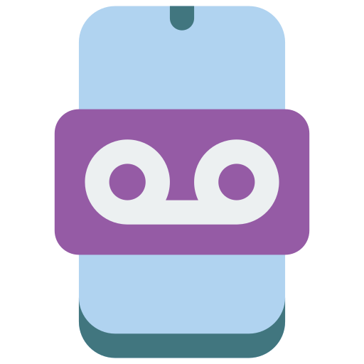 Voicemail Basic Miscellany Flat icon