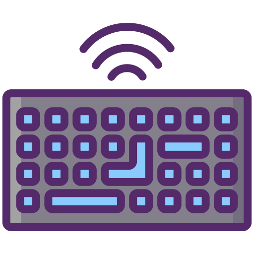 Electric keyboard Flaticons Lineal Color icon