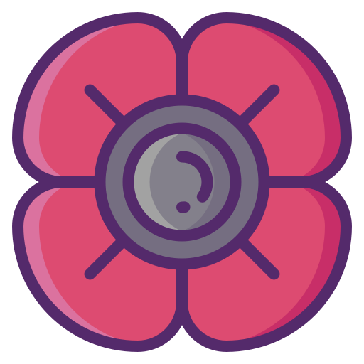 mohn Flaticons Lineal Color icon