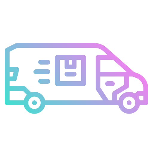 Delivery truck photo3idea_studio Gradient icon