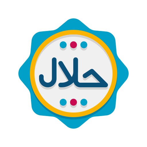 halal Flaticons Flat icono