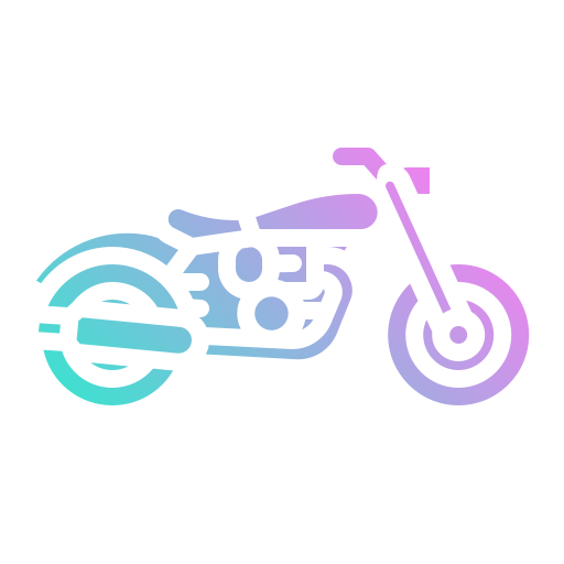 motocicleta Generic gradient outline Ícone