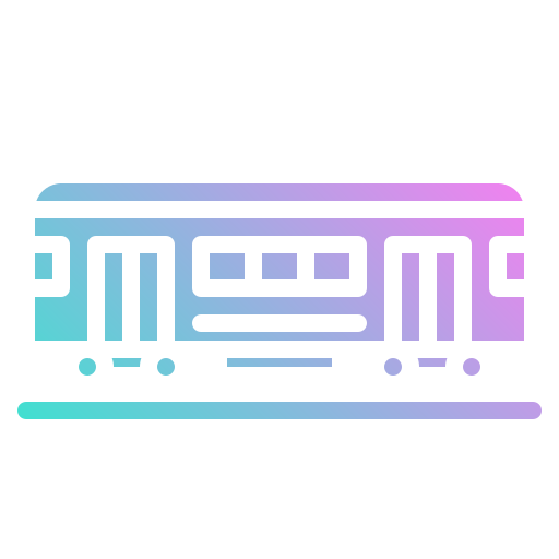 métro Generic gradient outline Icône