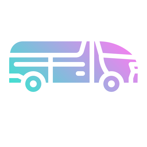 auto furgone Generic gradient outline icona