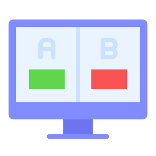 ab-test Good Ware Flat icon