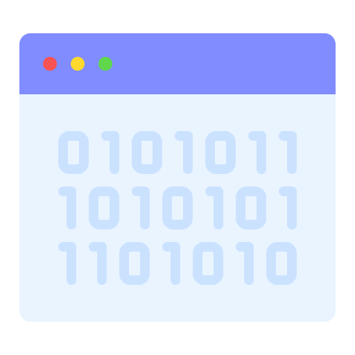 binärcode Good Ware Flat icon
