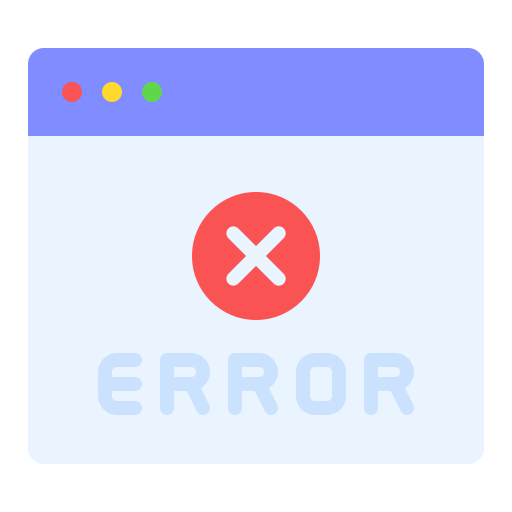 Error Good Ware Flat icon