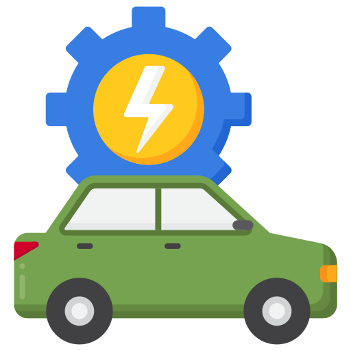 電気自動車 Flaticons Flat icon