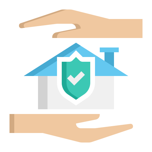 Home insurance Flaticons Flat icon