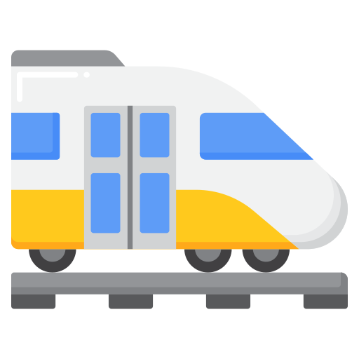 tren Flaticons Flat icono
