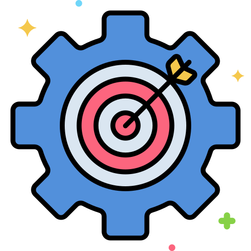 Goal Flaticons Lineal Color icon